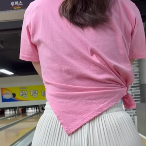 볼링장 직원분이 잠깐 가르쳐주셨는데
