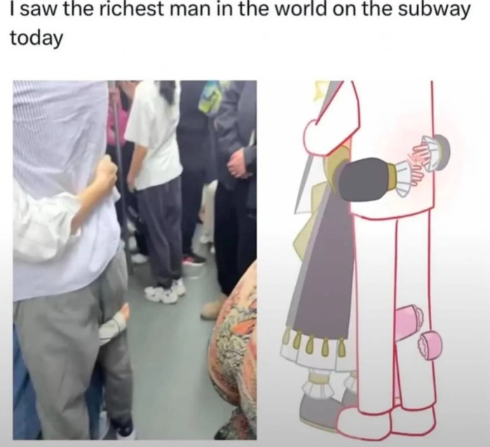 오늘 지하철에서 세상에서 가장 행복한 남자를 봤어 (펌)