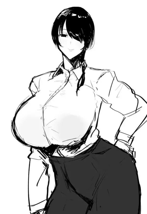 만약 이직처의 여상사가 미스테리어스하고 색기 가득한 超 유혹하는 마조라면