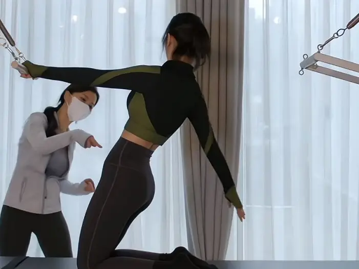 앨리스 소희 레깅스핏 엉덩이