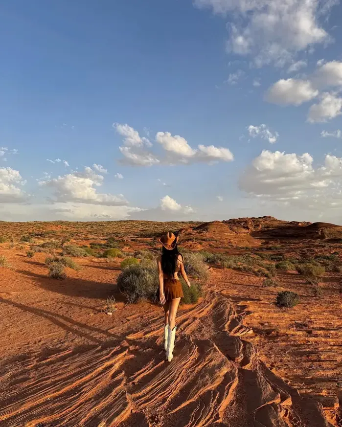 서부 카우보이 소녀