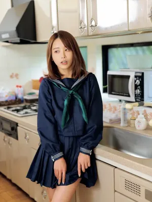 이쿠미, 아사게이 시크릿! 디지털 사진집 ‘누나 세일러 스페셜 둘만의 비밀이야’ Set.03