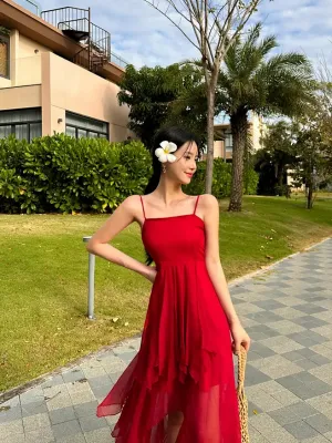 베트남 레드컬러 스타일