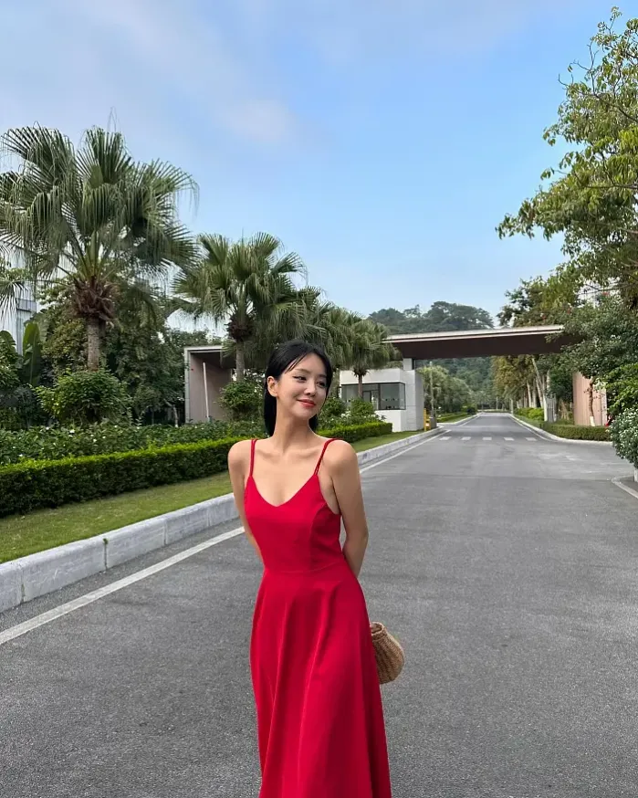 베트남 레드컬러 스타일