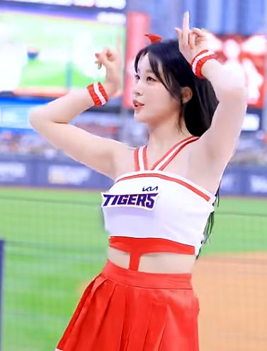 기아의 아이돌!! 유세빈 치어리더가 미래다