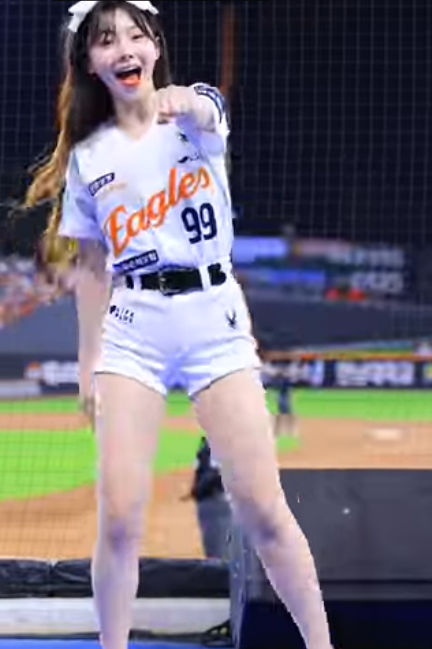 " 같이 오토바이 타고 싶다!!!!!!! " 샤브올데이 김나연 치어리더
