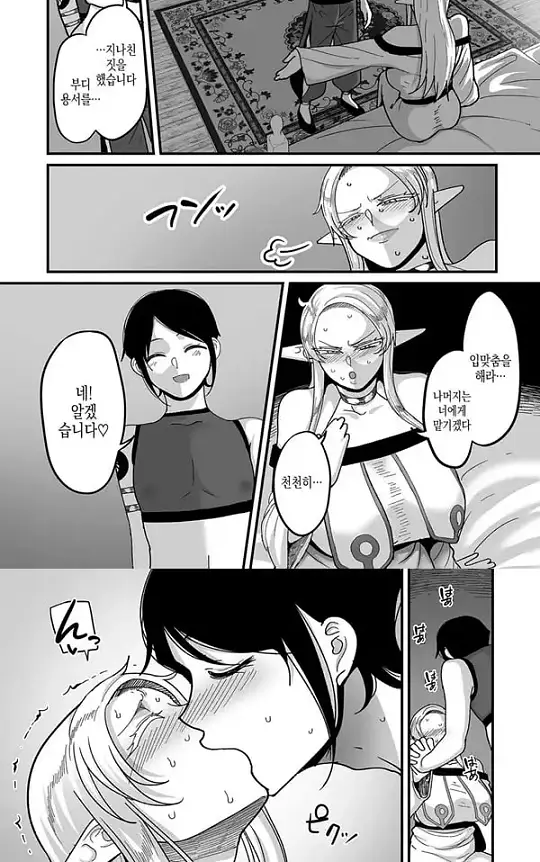 고위한 엘프가 천한인간 남창과 어울리는밤 - 1