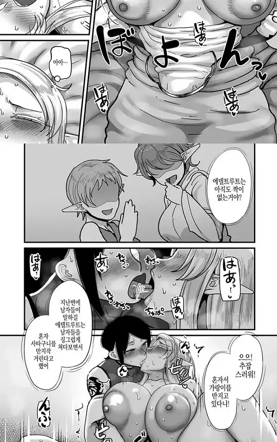 고위한 엘프가 천한인간 남창과 어울리는밤 - 1