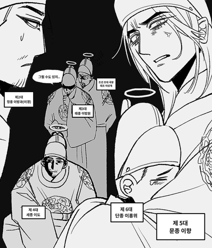 다시 만나게 된 조선 왕들