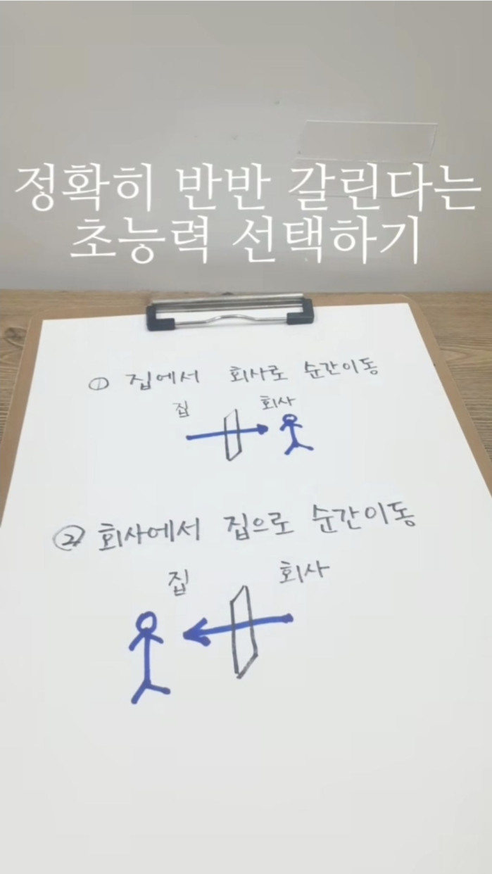 정확히 반반 갈린다는 초능력 선택하기