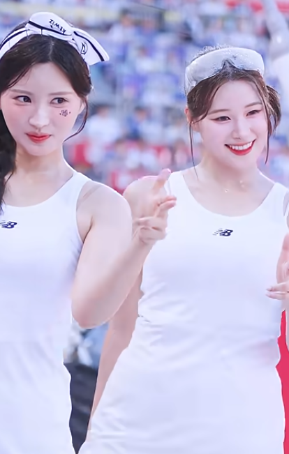 카메라 보라는 피리춤 아웃송. 이예빈 KT 위즈