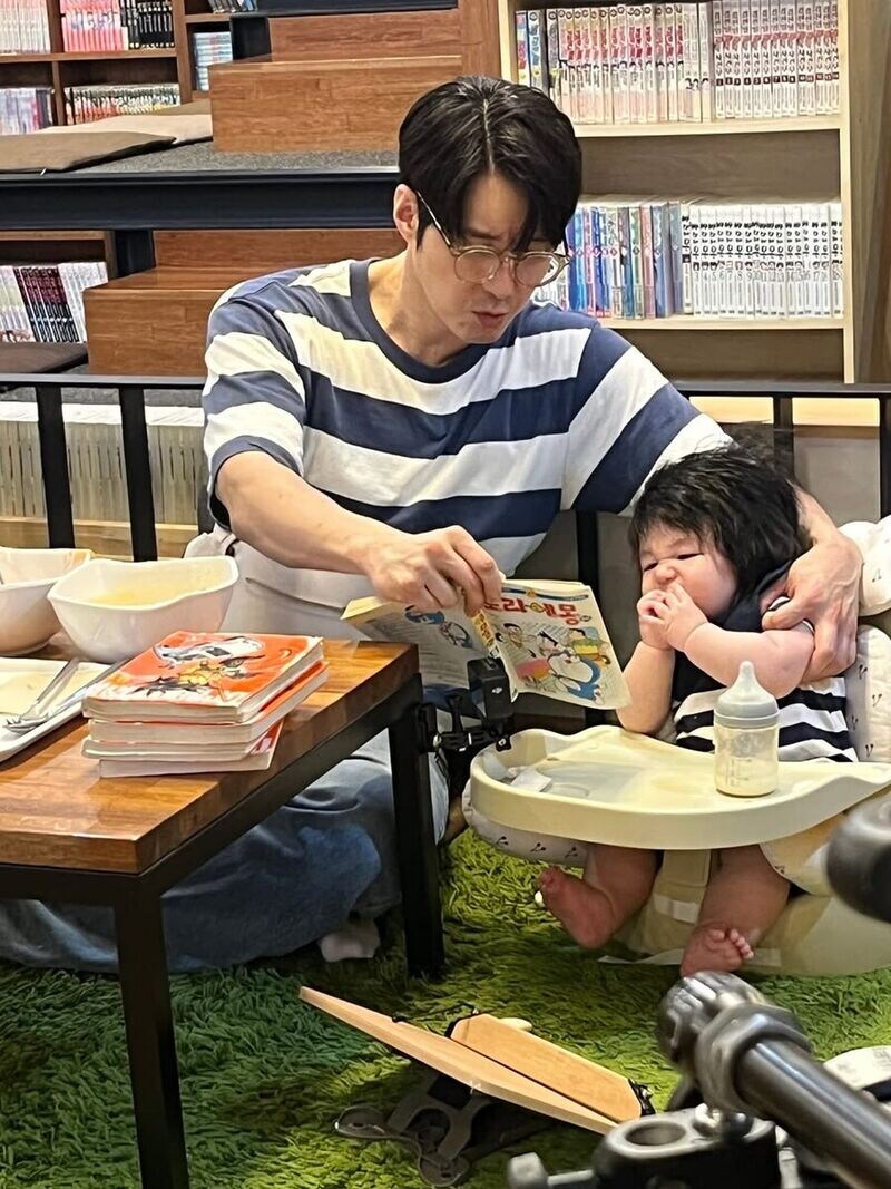 조기교육중인 심형탁