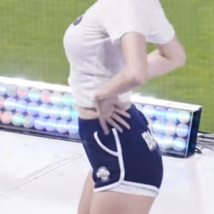 너무 더웠던 서현숙 치어리더