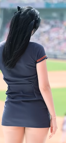 뭐하는겨! 견제응원 텐션보소 ㅋㅋ 하지원 치어리더