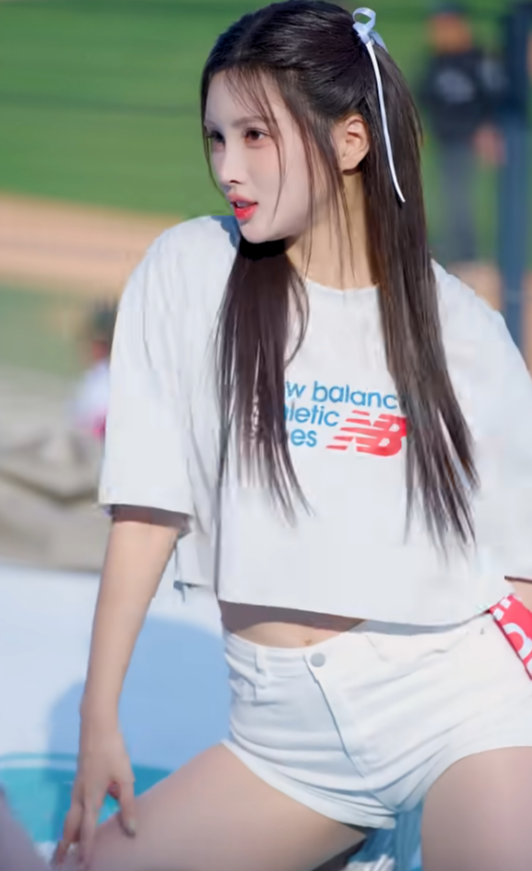 허리까지 완벽ㄷㄷ 김정원 치어리더